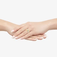 Womens 13MM 14K Gold Band
