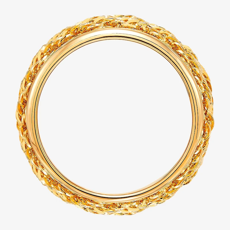 Unisex Adult 10.5MM 10K Gold Band