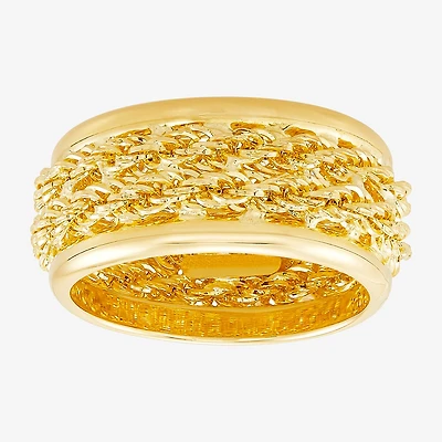 Unisex Adult 10.5MM 10K Gold Band