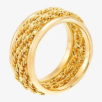 Unisex Adult 10.5MM 10K Gold Band