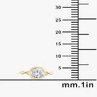 G / Si1-Si2) Womens Sterling Silver 7.25 Inch Solid Cable Chain Bracelet