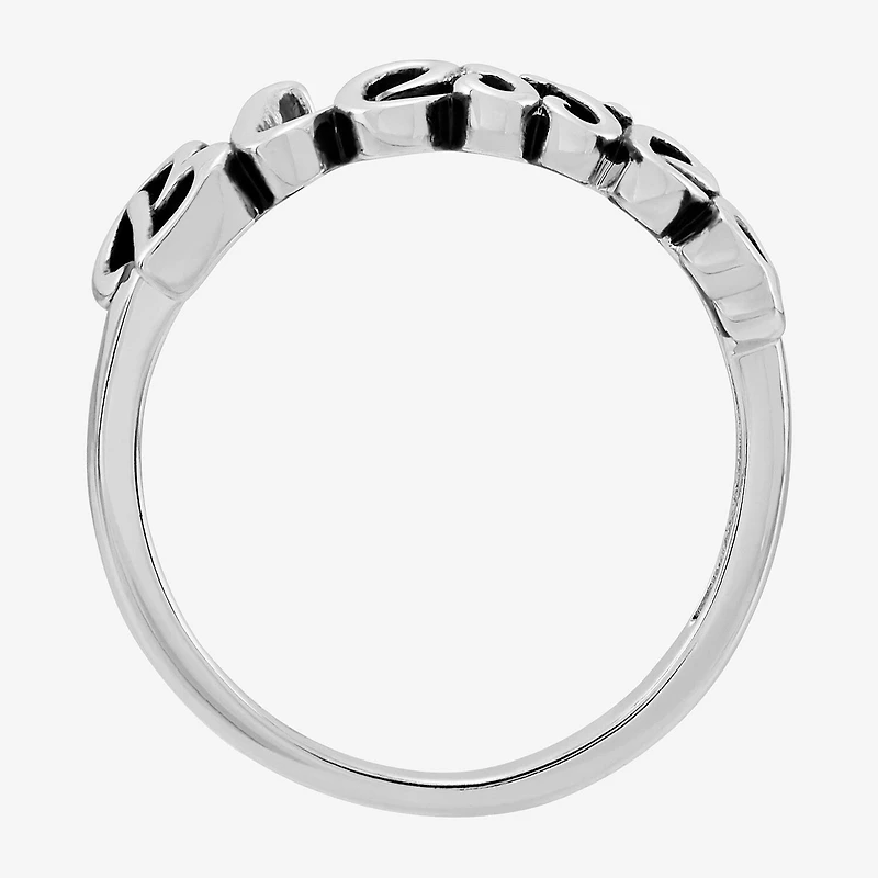Limited Quantities! Womens 6.8mm Sterling Silver Band