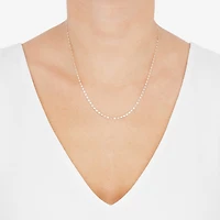 Limited Quantities! Womens 14K Tri-Color Gold 18 Inch Valentino Chain Necklace