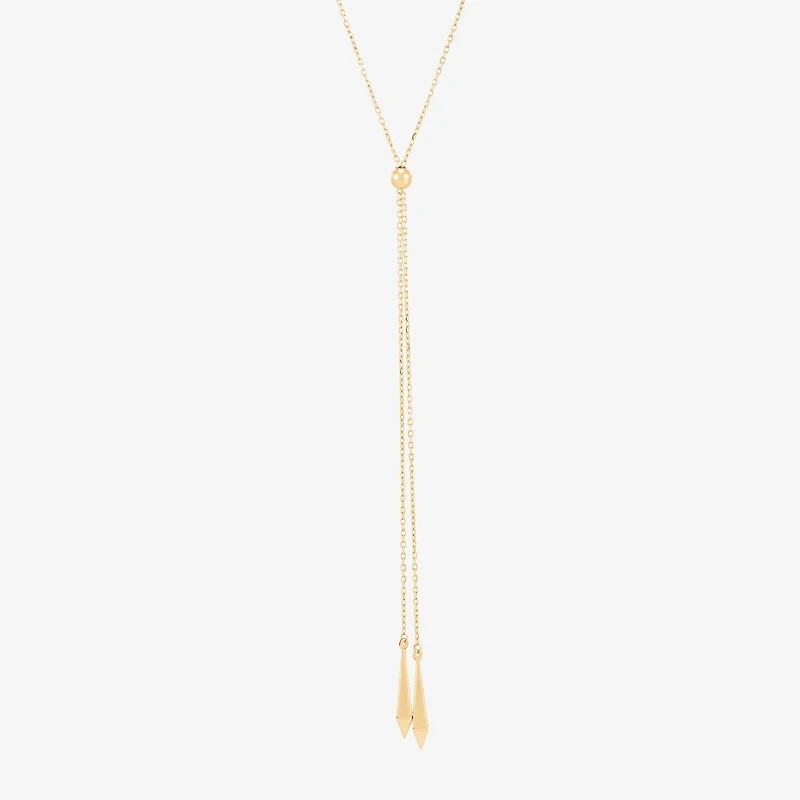 Limited Quantities! Womens 14K Gold Inch Cable Chain Necklace
