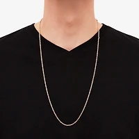 Limited Quantities! Womens 14K Rose Gold 30 Inch Rope Chain Necklace
