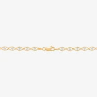 Limited Quantities! Womens 10K Two Tone Gold 18 Inch Bead Chain Necklace
