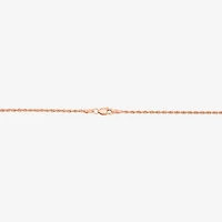 Limited Quantities! Womens 14K Rose Gold 30 Inch Rope Chain Necklace