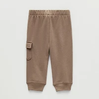 Okie Dokie Baby Boys Cinched Regular Fit French Terry Pull-On Pant