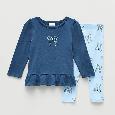 Okie Dokie Baby Girls 2-pc. Legging Set