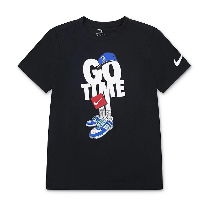 Nike 3BRAND by Russell Wilson Big Kid Boys Crew Neck Short Sleeve Regular Fit Graphic T-Shirt