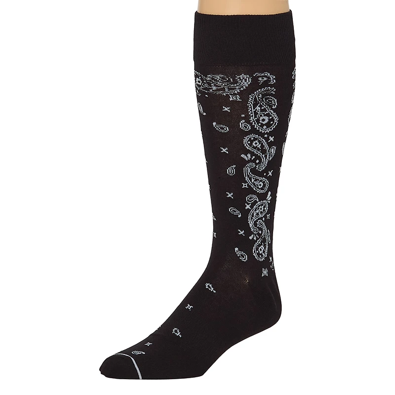 Shaquille O'Neal XLG™ Dress Mens 1 Pair Big and Tall Crew Socks