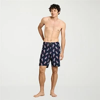 Hurley Mens Drawstring Waist 9 1/2" Ombre Swim Trunks