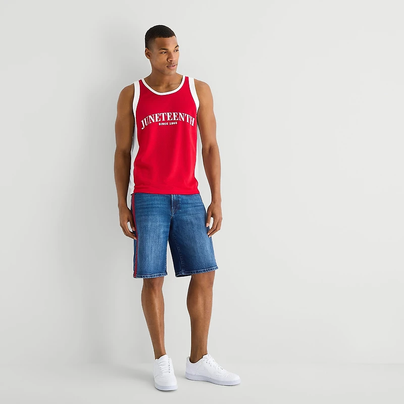 Hope & Wonder Juneteenth Mens Crew Neck Short Sleeve Jersey