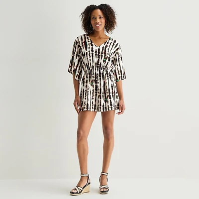 Hope & Wonder Juneteenth Elbow Sleeve Womens Romper