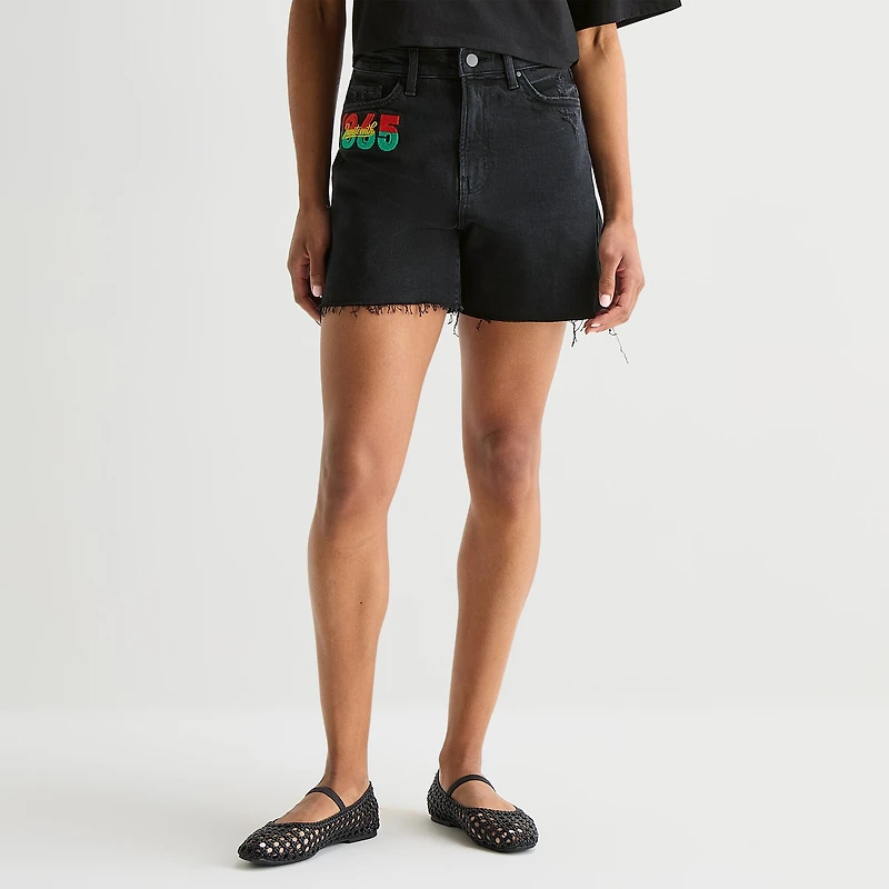 Hope & Wonder Juneteenth Womens Denim Short