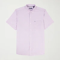 IZOD Breeze Mens Short Sleeve Athletic Fit Button-Down Shirt
