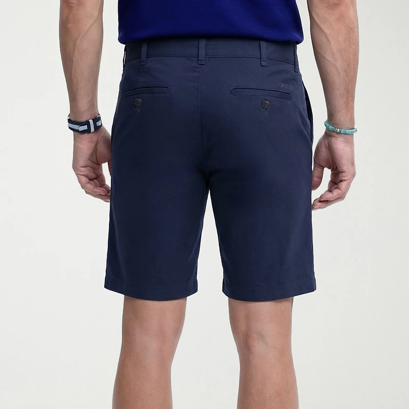 IZOD Saltwater Mens 7" Stretch Fabric Chino Short