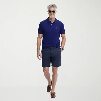 IZOD Saltwater Mens 7" Stretch Fabric Chino Short