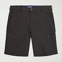 IZOD Swingflex Golf Mens 10 1/2" Big and Tall Stretch Fabric Quick Dry Cargo Short