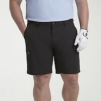 IZOD Swingflex Golf Mens 10 1/2" Big and Tall Stretch Fabric Quick Dry Cargo Short