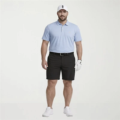 IZOD Swingflex Golf Mens 10 1/2" Big and Tall Stretch Fabric Quick Dry Cargo Short