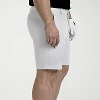 IZOD Swingflex Golf Mens 10 1/2" Big and Tall Stretch Fabric Quick Dry Cargo Short