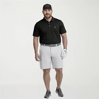 IZOD Swingflex Golf Mens 10 1/2" Big and Tall Stretch Fabric Quick Dry Cargo Short