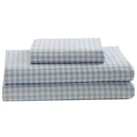 Laurel & Mayfair 250tc Gingham Print Sheet Set
