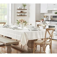 Threadmade Elegance Plaid Jacquard Tablecloth