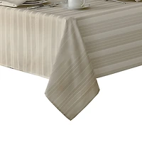 Threadmade Denley Stripe Jacquard Tablecloth