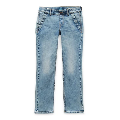 Thereabouts Little & Big Kid Boys Adaptive Adjustable Waist Stretch Fabric Seated Slim Fit Jean