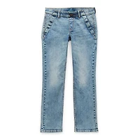 Thereabouts Little & Big Kid Boys Adaptive Adjustable Waist Stretch Fabric Seated Slim Fit Jean