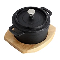 MegaChef Cast Iron 8-oz. Mini Dutch Oven