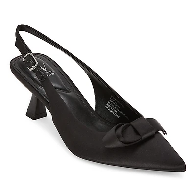 Worthington Rising Womens Pointed Closed Toe Kitten Heel Pumps