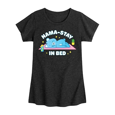 Big Kid Girls Crew Neck Short Sleeve Care Bears T-Shirt
