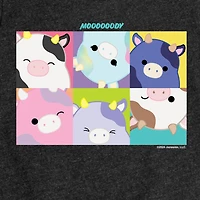 Big Kid Girls Crew Neck Short Sleeve Squishmallows T-Shirt