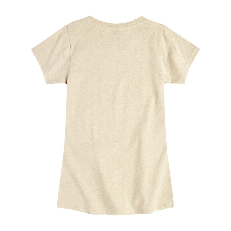 Big Kid Girls Crew Neck Short Sleeve Peanuts T-Shirt