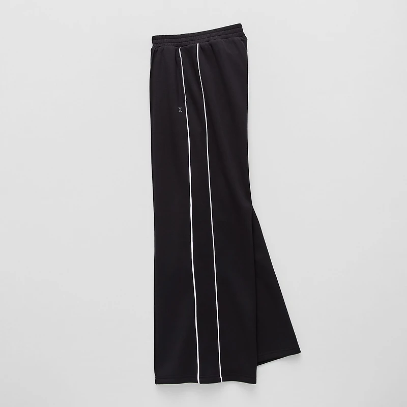 Xersion Little & Big Kid Girls High Rise Regular Fit Wide Leg Track Pant