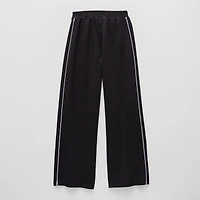 Xersion Little & Big Kid Girls High Rise Regular Fit Wide Leg Track Pant