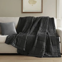 Madison Park Prospect Lightweight Down Alternative Blanket with Satin Trim