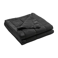 Madison Park Prospect Lightweight Down Alternative Blanket with Satin Trim