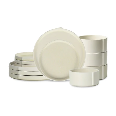 Stone + Lain Bao -pc. Stoneware Dinnerware Set