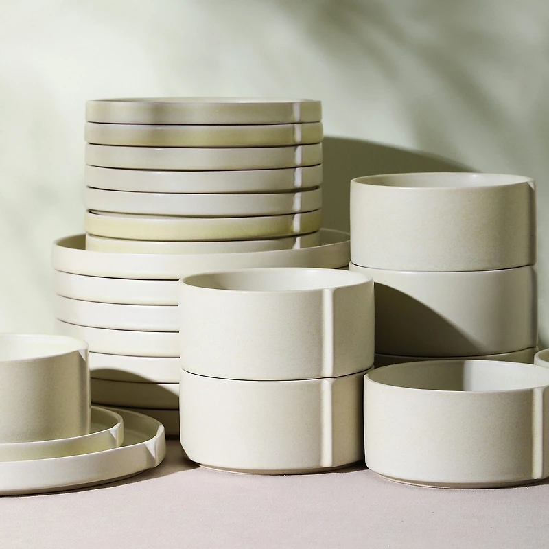 Stone + Lain Bao 24-pc. Stoneware Dinnerware Set