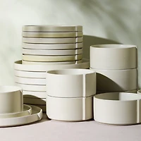 Stone + Lain Bao 24-pc. Stoneware Dinnerware Set