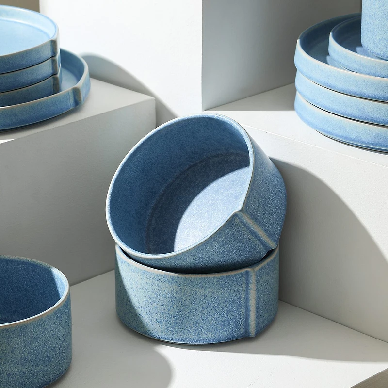 Stone + Lain Bao 4-pc. Stoneware Cereal Bowl