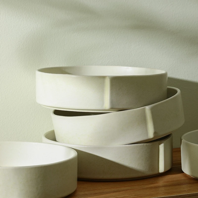 Stone + Lain Bao 4-pc. Stoneware Pasta Bowl