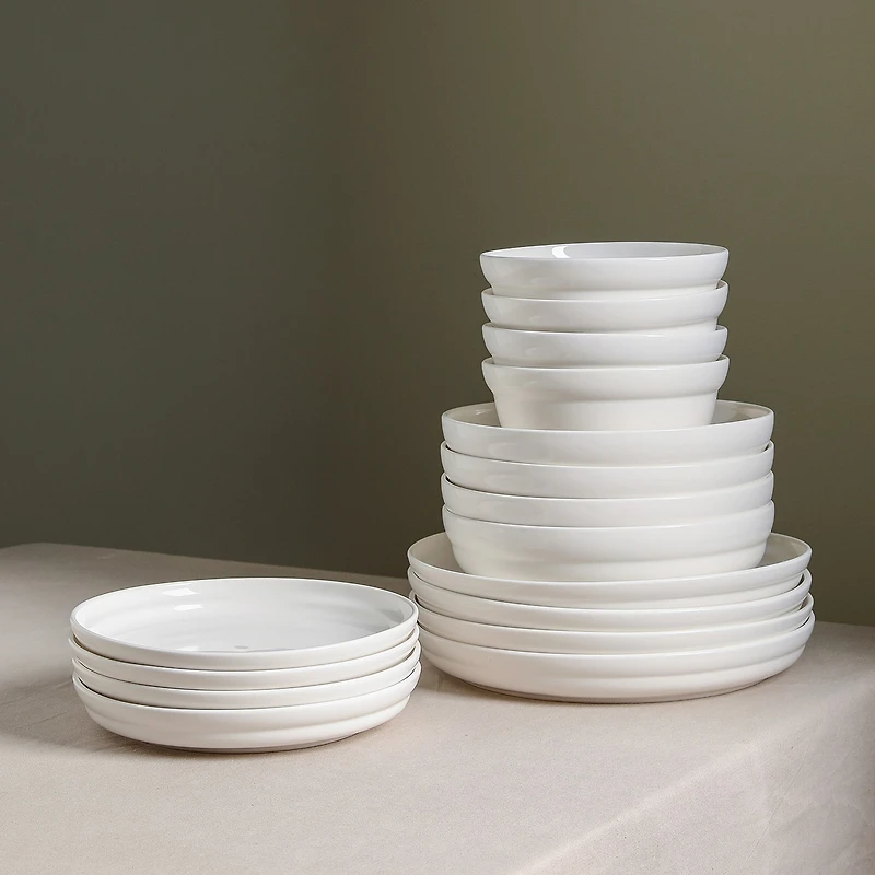 Stone + Lain Virtuo 4-pc. Porcelain Salad Plate
