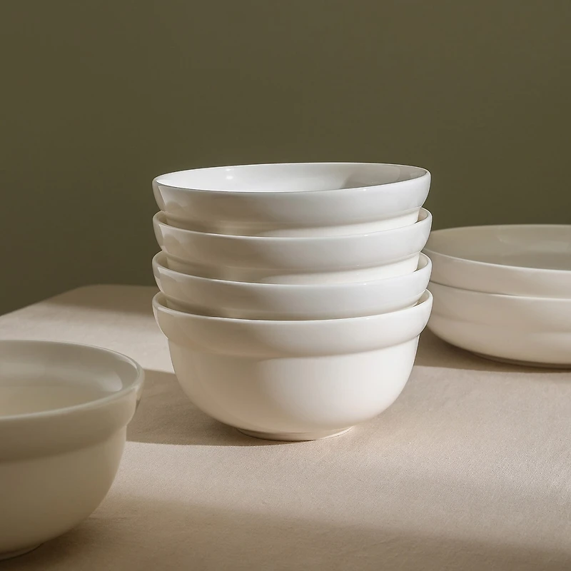 Stone + Lain Virtuo 12-pc. Porcelain Dinnerware Set