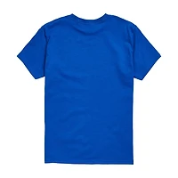 Disney Collection Big Kid Boys Crew Neck Short Sleeve Regular Fit Mickey Mouse Graphic T-Shirt