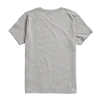 Disney Collection Big Kid Boys Crew Neck Short Sleeve Regular Fit Avengers Marvel Graphic T-Shirt